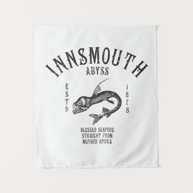 Tenture Fruits de mer d'Innsmouth Poisson profond Viperfis (Devant)