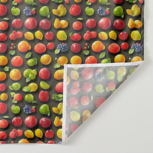 Tenture fruits frais (Détail)