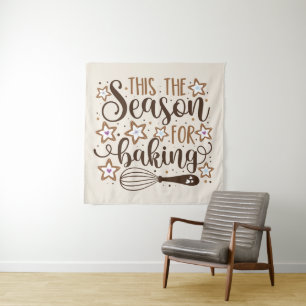 Tenture Fun 'Tis Season for Baking Design