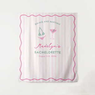 Tenture Funs Bikinis & Martinis Enterrement de Vie de Jeun