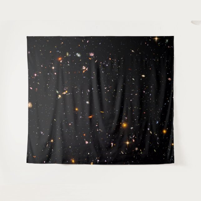 Tenture Galaxies spatiales de l'univers étoilé (Devant (Horizontal))