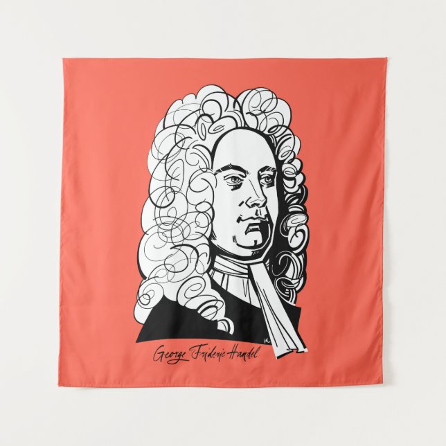 Tenture George Frideric Handel (Devant)
