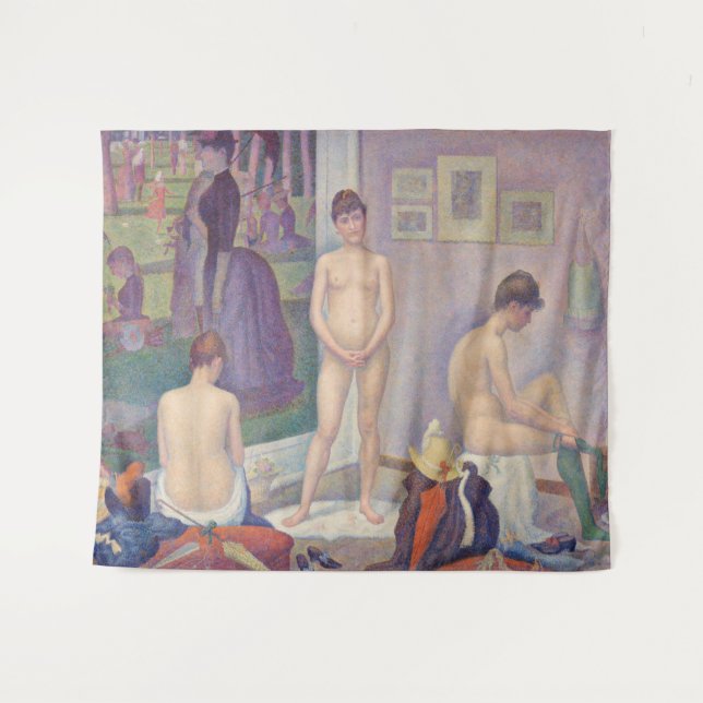 Tenture Georges Seurat - Les Modèles (Devant (Horizontal))