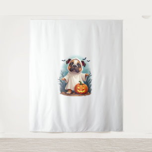 Tenture Ghost Bulldog Boo