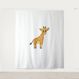 Tenture Giraffe de dessin I Enfants I Toddler Giraffe