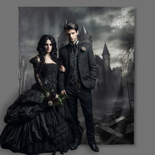 Tenture Gothique Moody Dark Castle Three