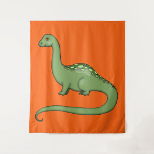 Tenture Grand mur Brontosaurus pendaison pour la salle des