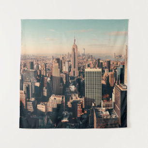 Tenture gratte-ciel de New York City toit terrasse vues ur
