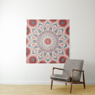 Tenture Grattez moderne Kaleidoscope Mandala art fractal