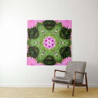 TENTURE GREEN AND PINK ABSTRACT DRAWING. SAMER BRASIL. 4