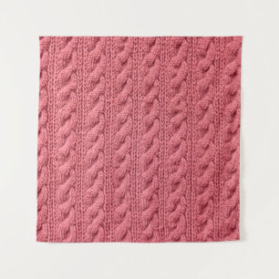 Tenture Gros plan du motif de la texture du pull.