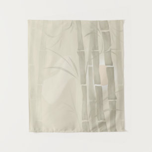 Tenture grunge Abstraite vintage bambou de bambou beig