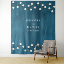 Guirlande de lumières à effet Bokeh pour mariage