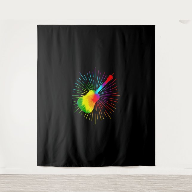 Tenture Guitar Lake Shadow (Devant)