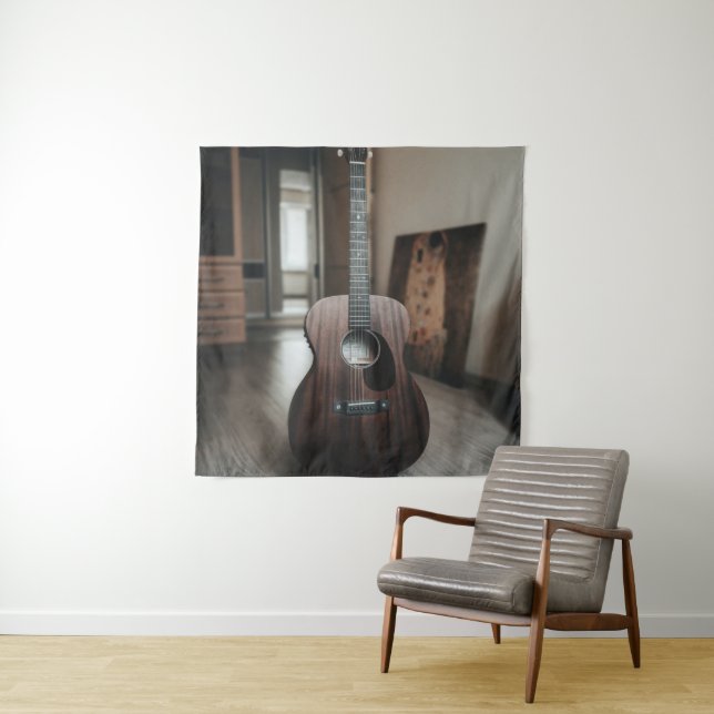 Tenture Guitare basse Cool (En situation)