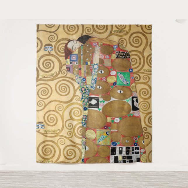 Tenture Gustav Klimt - Réalisation, Stoclet Frieze (Devant)