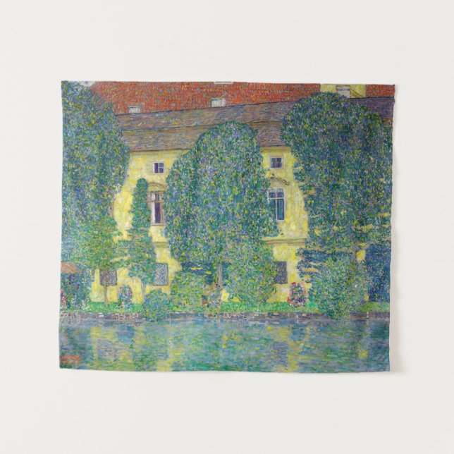 Tenture Gustav Klimt - Schloss Kammer am Attersee III (Devant (Horizontal))