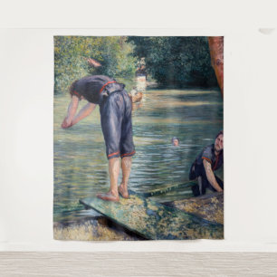 Tenture Gustave Caillebotte - Bathers, Banque des Yerres