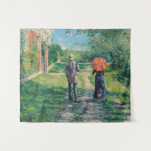 Tenture Gustave Caillebotte - Le chemin vers le haut