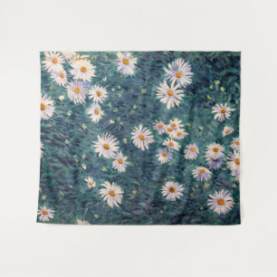 Tenture Gustave Caillebotte - Lit de marguerites, détails