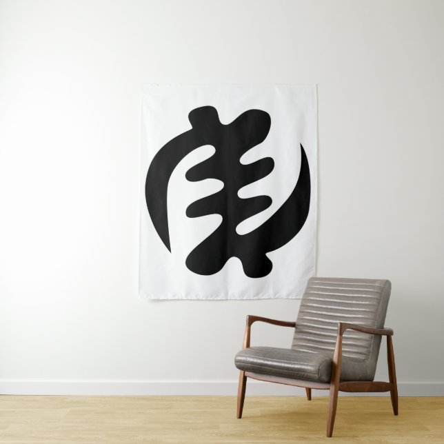 Tenture Gye Nyame | God is Supreme Adinkra (En situation)