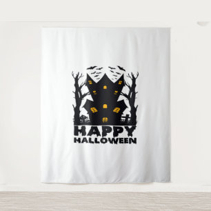 Tenture Halloween (Happy Halloween House)