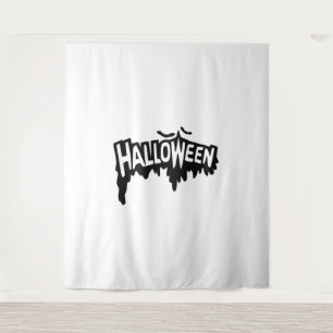 Tenture Halloween noir