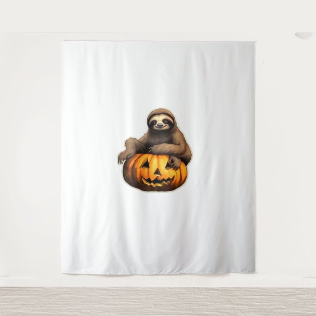 Tenture Halloween sur le thème de la fente T-shirt surdime (Devant)