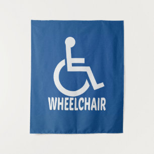 Tenture Handicap Fauteuil roulant