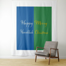 Happy Hanukkah Merry Christmas Dual Holiday