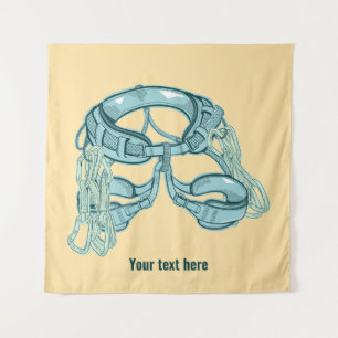 Tenture Harnais d'escalade de roche avec tirages rapides