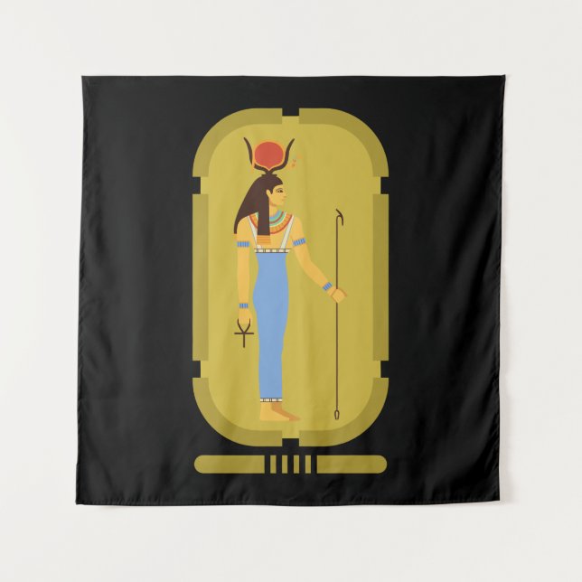 Tenture Hathor déesse égyptienne (Devant)