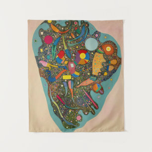 Tenture Heap régulé, 1938 par Wassily Kandinsky