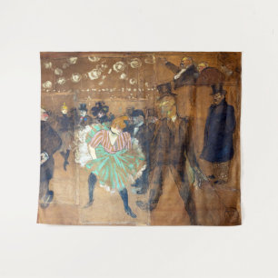 Tenture Henri de Toulouse-Lautrec - Danse au Rouge