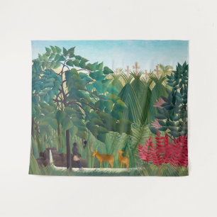 Tenture Henri Rousseau - La cascade