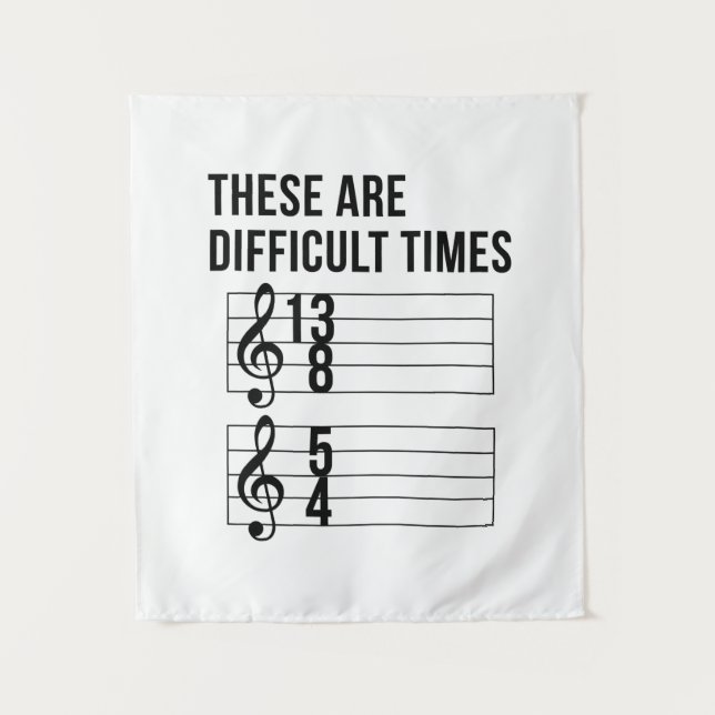 Tenture Heures des professeurs de musique (Devant)