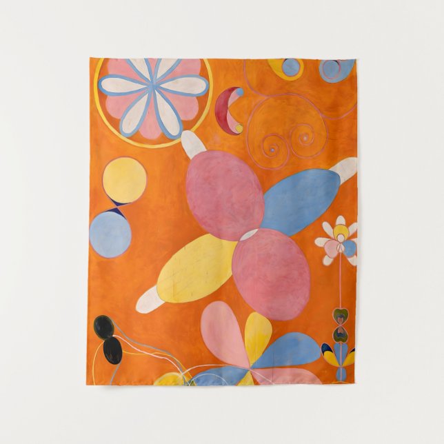 Tenture Hilma af Klint - Les dix plus grands, No.4, Jeunes (Devant)