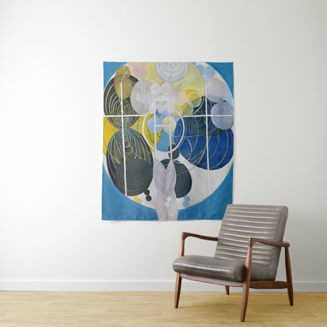Tenture Hilma af Klint - Les grandes peintures (En situation)