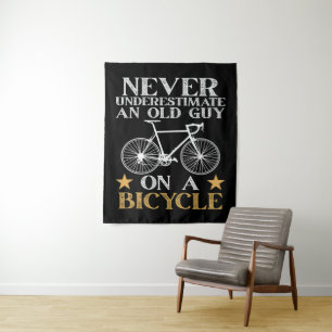Tenture Humour de cycliste drôle de vélo