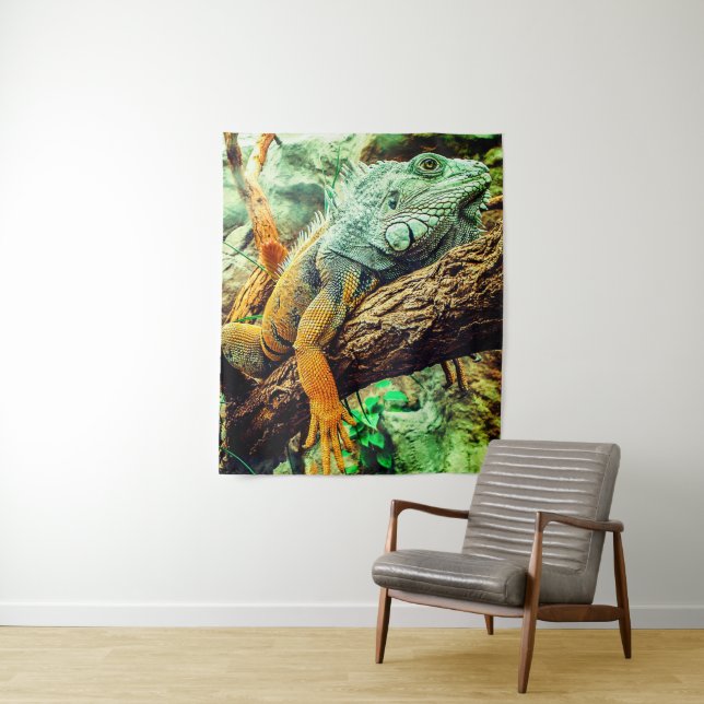 Tenture Iguana (En situation)