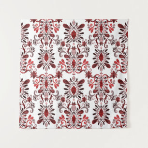 Tenture Ikat Aquarelle : Tribal Ethnic Seamless.
