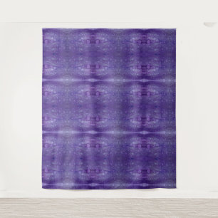 Tenture Ikat pourpre 6