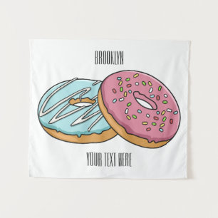 Tenture Illustration de Donut