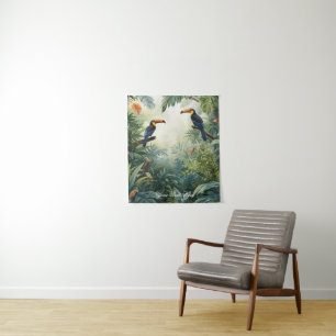 Tenture Illustration de faune Photo & Texte personnalisés