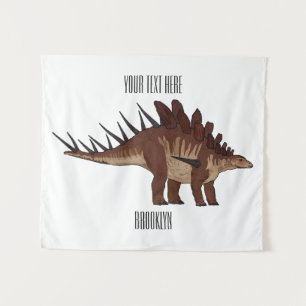 Tenture Illustration de Kentrosaurus