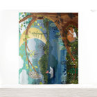 Illustration de la faune de la rivière Idyllique i