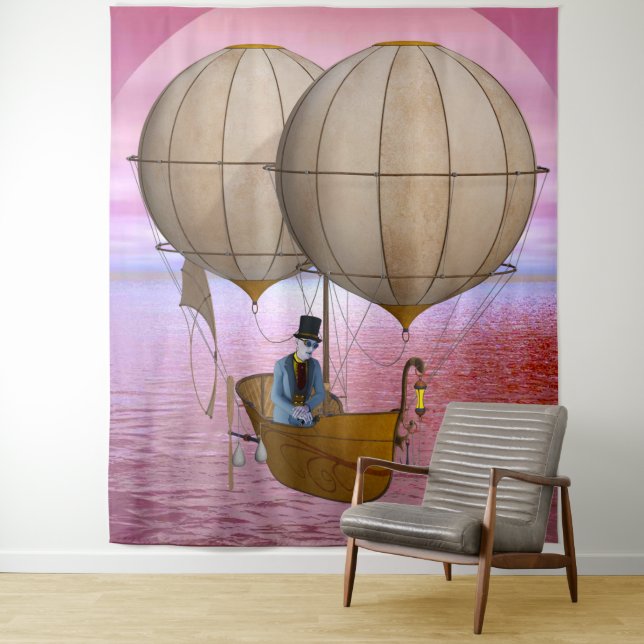 Tenture Imaginaire Voyage (En situation)