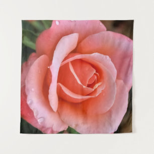 Tenture Impression d'art botanique Rose romantique