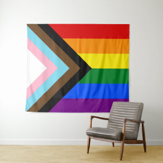 Tenture Indicateur de fierté de progression LGBTQ+