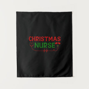 Tenture Infirmière Cadeau   Noël Infirmière